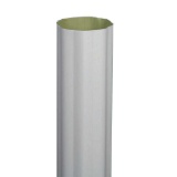 Amerimax Home Products, Model:4602600120, PRO 3 in. x 10 ft. White Aluminum Corrugated Round