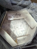 One Case of Cifre Ceramic Riazza Hexagon Grey Tiles, 16 tiles in a Case, Appears to be New