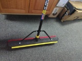 Quickie 2-in-1 Squeegee Push Broom Appears to be New Retail Price $19.97 Sku - 728900