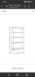 HDX, Missing Poles, 5-Tier Steel Wire Shelving Unit in Chrome (36 in. W x 72 in. H x 16 in. D)?,