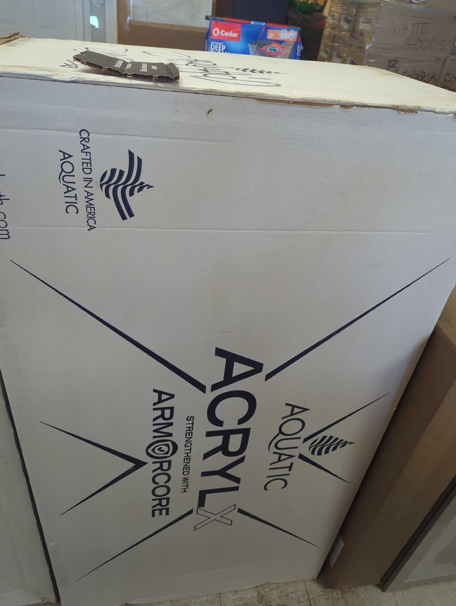 Aquatic Coronado 60 in. x 30 in. Single Threshold Proxibid