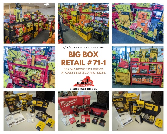 Big Box Retail Open Box & Returns Online Sale 71-1