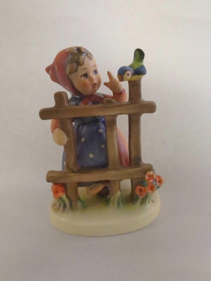 Hummel Figurine by Goebel, #203, "Signs of Spring" TMK4, 4" H, Retail Price $43, Appears to be in