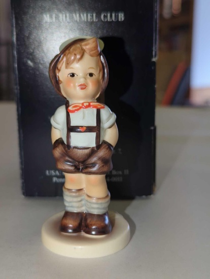 M. I. Hummel For Keeps Figurine #630 with Original Box Membership Year 1994/95 Measure Approximately