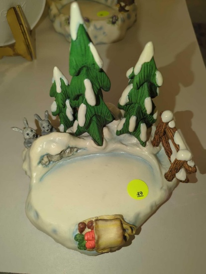 Goebel Hummelscapes Collection ?Autumn Frolic? 1998 Collectible Figurine. Appears to be in Excellent