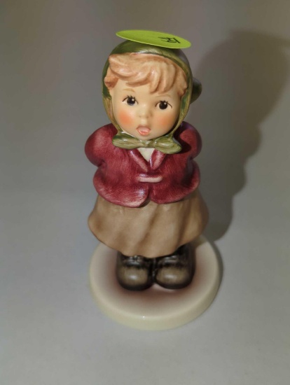 M I Hummel Clear as a Bell Membership 2004-2005 2181, Measure Approximately 3.5 inches Tall. Retail