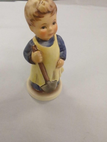 Hummel Figurine by Goebel, #727, M.I. Hummel Club Membership Year 1998/1999 "Garden Treasures",