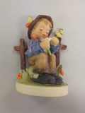 Goebel Hummel Figurine #174 She Loves Me, She Loves Me Not, 4.25