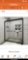 TOOLKISS 46 in. - 48 in. W x 72 in. H Sliding Framed Shower Door in Matte Black with Clear Glass,