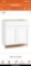 Hampton Bay Shaker 30 in. W x 24 in. D x 34.5 in. H Assembled Base Kitchen Cabinet in Satin White