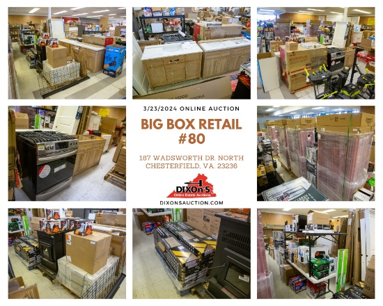 Big Box Retail Open Box & Returns Online Sale 80.