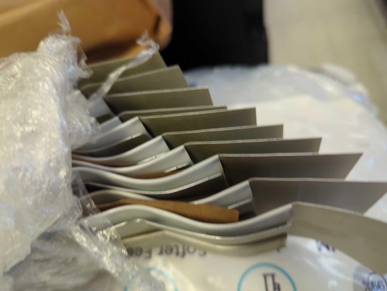 Box of 10 Spectra Pro Select 5 in. White Aluminum Slip Joint Gutter Connector, Retail Price