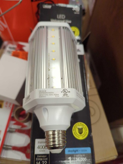 Feit Electric 300-Watt Equivalent Corn Cob High Lumen Daylight (5000K) HID Utility LED Light Bulb