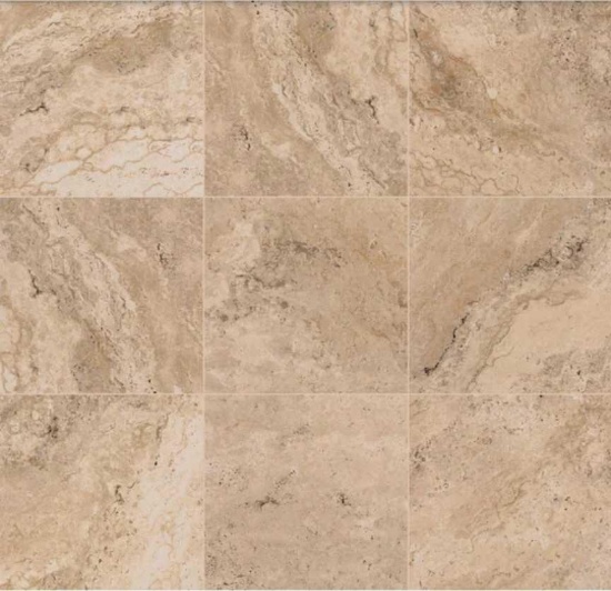 Pallet of 20 Cases of Marazzi Travisano Trevi 18 in. x 18 in. Porcelain Floor and Wall Tile (17.6