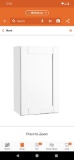 Hampton Bay Shaker 18 in. W x 12 in. D x 30 in. H Assembled Wall Kitchen Cabinet in Satin White,