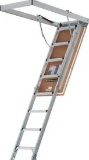 Louisville Ladder Energy Efficient 7 ft. 8 in. to 10 ft. 3 in., 25.5 in. x 54 in. Insulated Aluminum