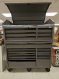 Husky 56 in. W x 22 in. D Heavy Duty 18-Drawer Combination Rolling Tool Chest and Top Tool Cabinet