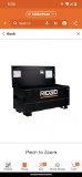 RIDGID 60 in. x 24 in. Universal Storage Chest, Appears to be New in Factory Banded Box on Pallet,