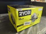 RYOBI 13 Amp Corded 7-1/4 in. Circular Saw, Retail Price $69, Appears to be Used in Open Box, Tested