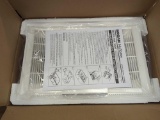 Broan-NuTone 80 CFM Ceiling Bathroom Exhaust Fan with Light and 1300-Watt Heater, Appears to be New