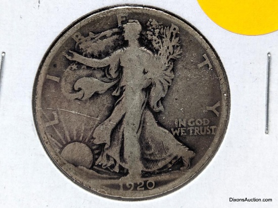 1920 D Half Dollar - Walking Liberty