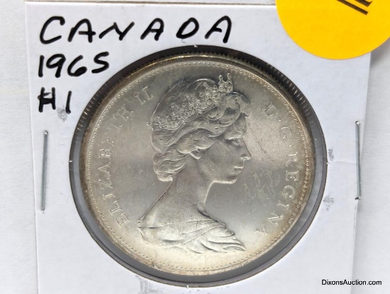 1965 Canada $1 - silver