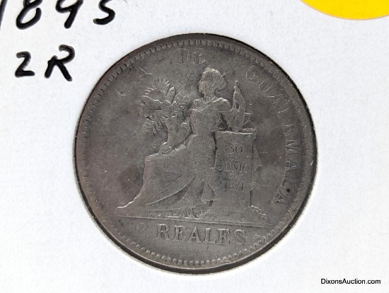 1895 Guatemala 2R - silver