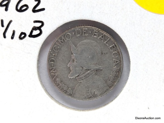 1962 Panama 1/10 B - silver
