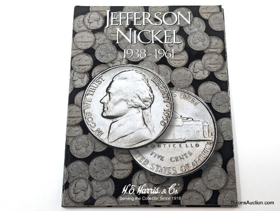 1938-1961 Nickel - Jefferson Nickel Album (63 coins)