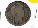 1906 D Half Dollar - Barber