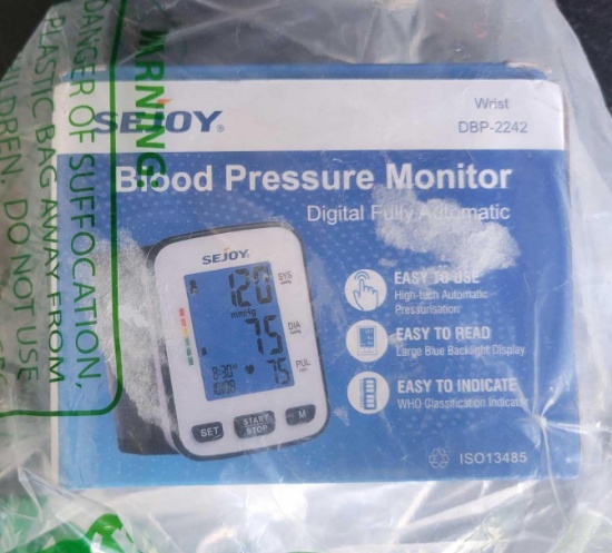 Blood Pressure Monitor $1 STS