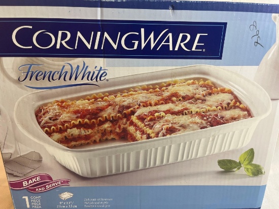 Corningware French White 9" x 13" Bake and Serve Dish