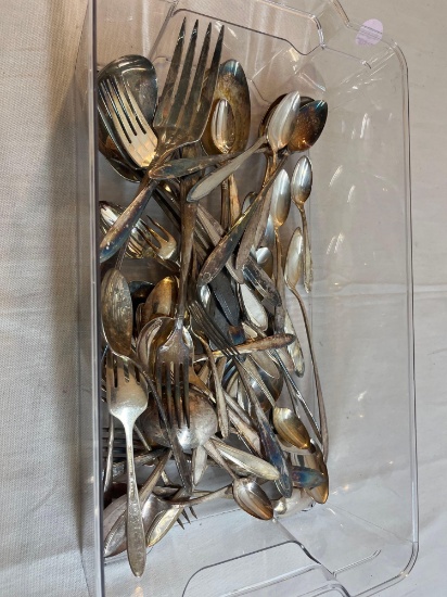 Silverware flatware lot. marked Nobility Plate....Dipped 4 times in silver