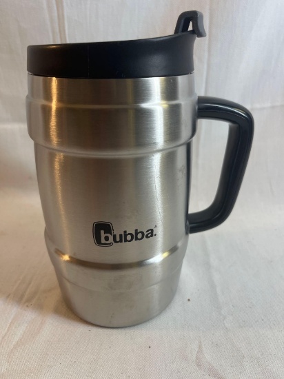 Bubba insulated mug with lid and handle. 8".