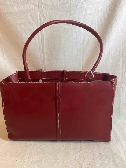 Wilson Leather Maxim red rectangle purse