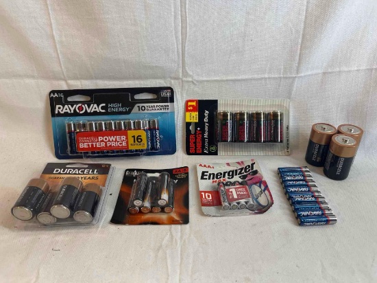 Assorted Batteries. AA, AAA, C4, C1.5