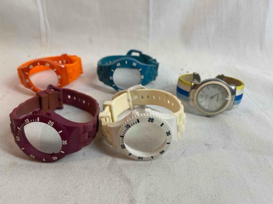 Pedre...quartz watch and Viva interchangeable watch faces and bands.
