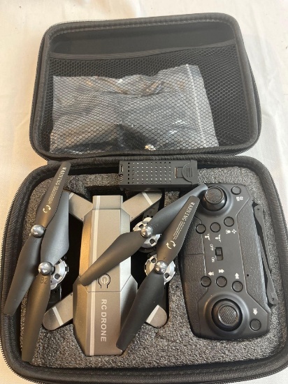RC Drone in carrying case