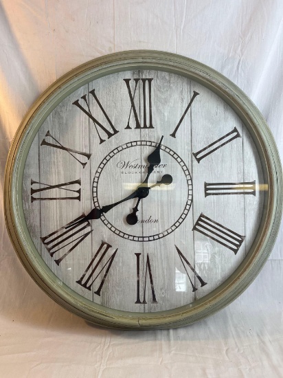Large 31? clock by Westminster Clock Company