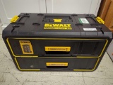 DEWALT TOUGHSYSTEM2.0 21.8 in. Tool Box, Appears to be New Retail Price Value $130, What you see in