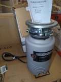 Glacier Bay TurboGrind 1/2 hp. Continuous Feed Garbage Disposal with Power Cord, OPEN BOX, UNIT
