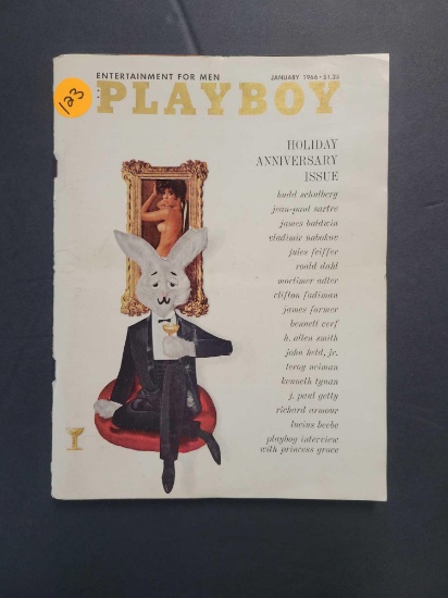 ADULTS ONLY! Vintage Playboy Jan 1966 $1 STS