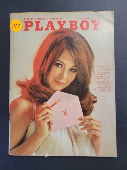 ADULTS ONLY! Vintage Playboy Feb 1968 $1 STS