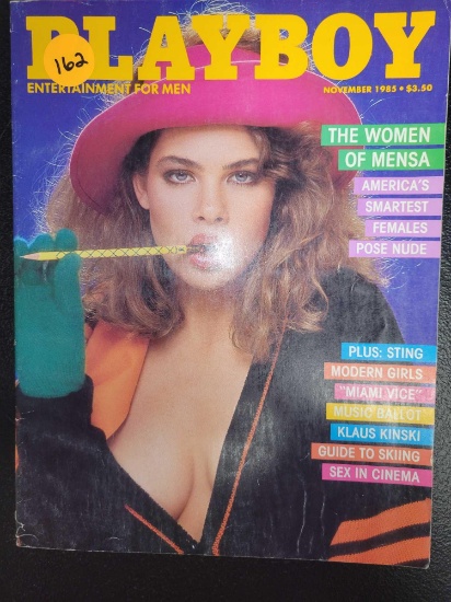 ADULTS ONLY Playboy Mag. Nov. 1985 $1 STS