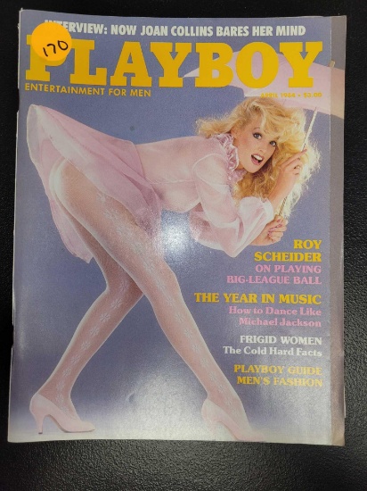 ADULTS ONLY! Playboy Mag. April 1984 $1 STS