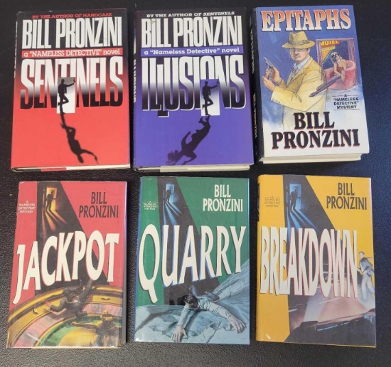 Assortment of Bill Pronzini Books $2 STS