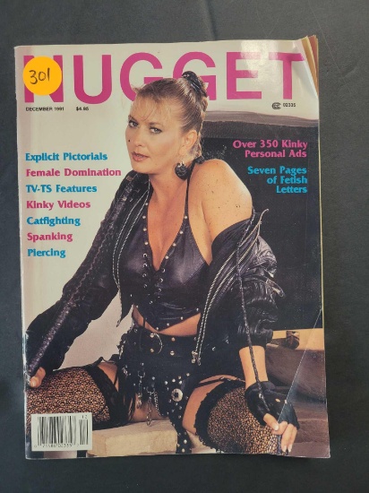 ADULTS! Nugget Mag. 1991 $1 STS