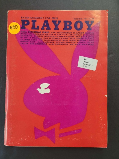 ADULTS ONLY! Vintage Playboy Dec.1971 $1 STS