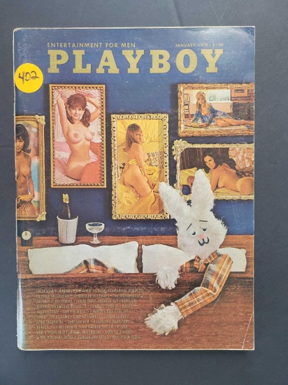 ADULTS ONLY! Vintage Playboy Jan 1970 $1 STS