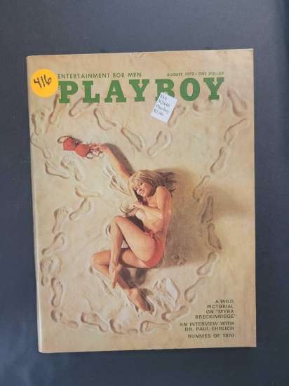 ADULTS ONLY! Vintage Playboy Aug 1970 $1 STS